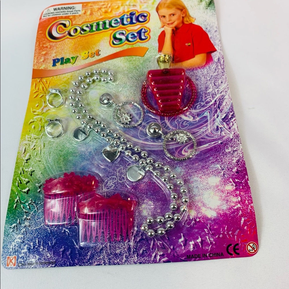 Brand New Pink Cosmetic Play Set